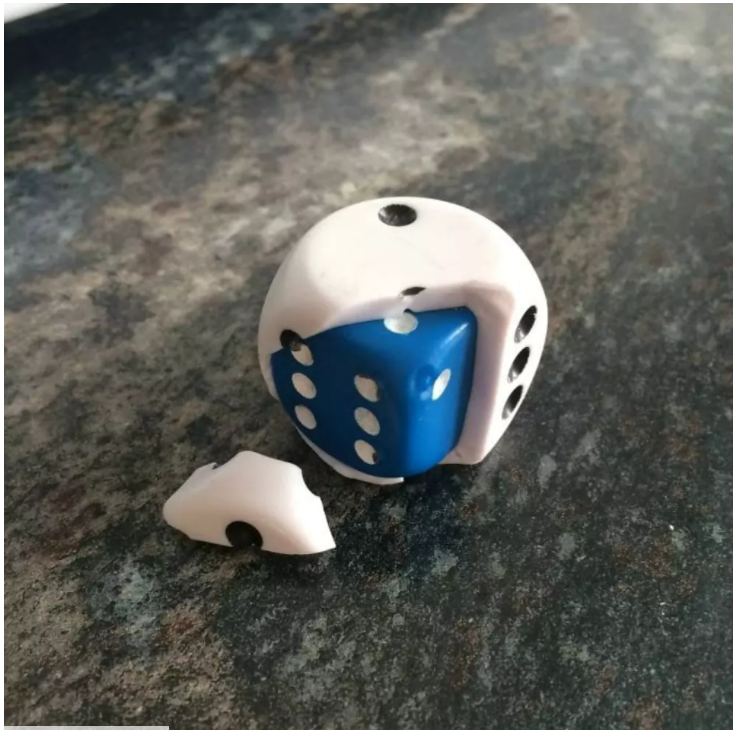 CritSuccess d100 Dice Ring with 100 Sided Die Spinner (Size 20