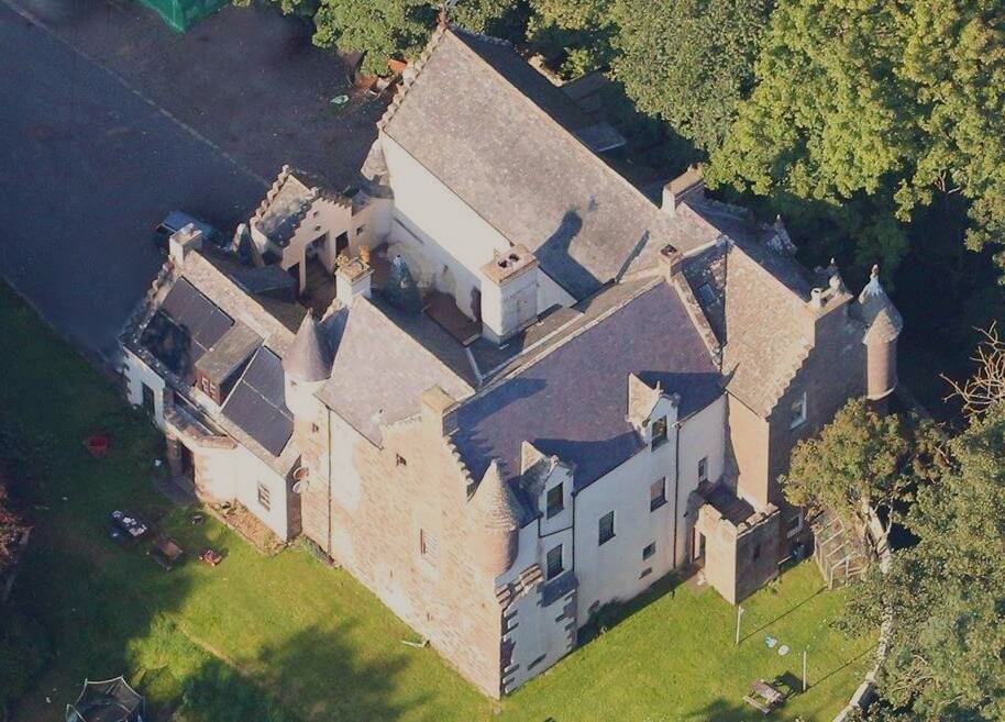 Castle Halgreen from the sky