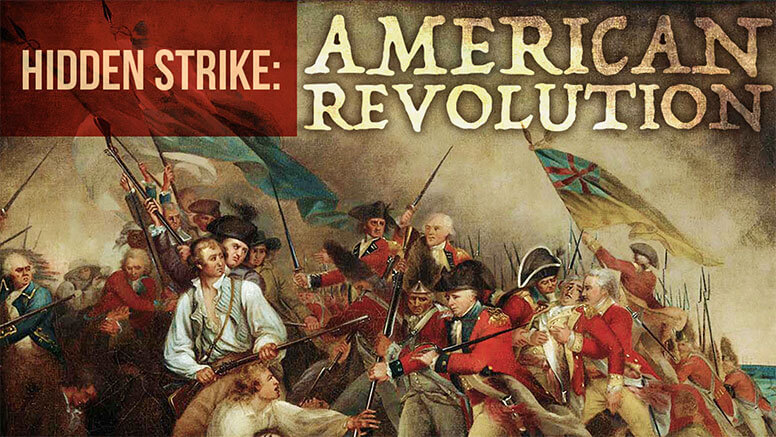 hidden strike: american revolution board game war game wargame