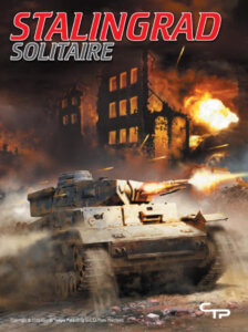 solo play games, Stalingrad Solitaire board game box