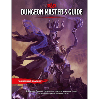 Book cover of the Dungeon Master's Guide for Dungeons and Dragons Role Playing Game 5th Edition