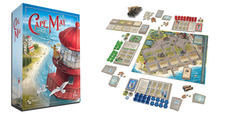 cape may by thunderworks games box and setup