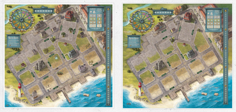 cape may by thunderworks games game board