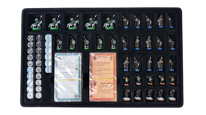 collector's edition war of the ring trays