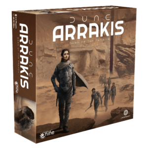 Dune Arrakis: Dawn of the Fremen board game box image, by Gale Force Nine