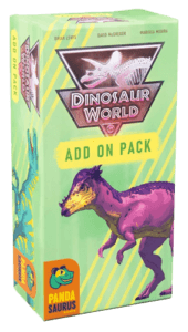 dinosaur world from pandasaurus games addon pack expansion