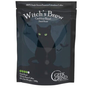 witches brew dark roast coffee