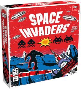 Space Invaders board game by Kane Klenko published by Buffalo Games