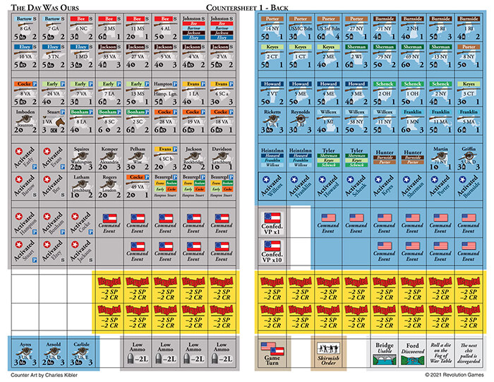 counters countersheet sheet back