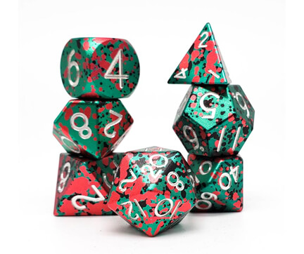 national dice day poly set anodized pollock aluminum