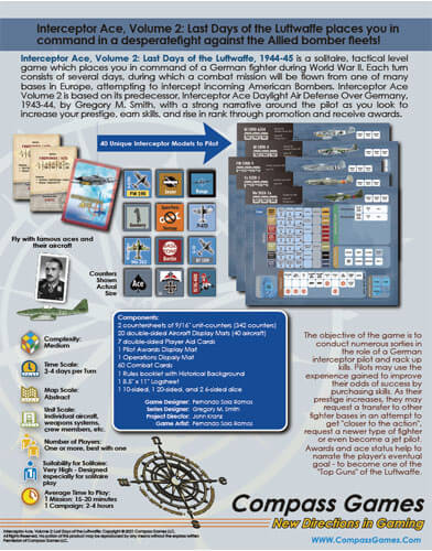 interceptor ace volume 2 last days luftwaffe cover back box