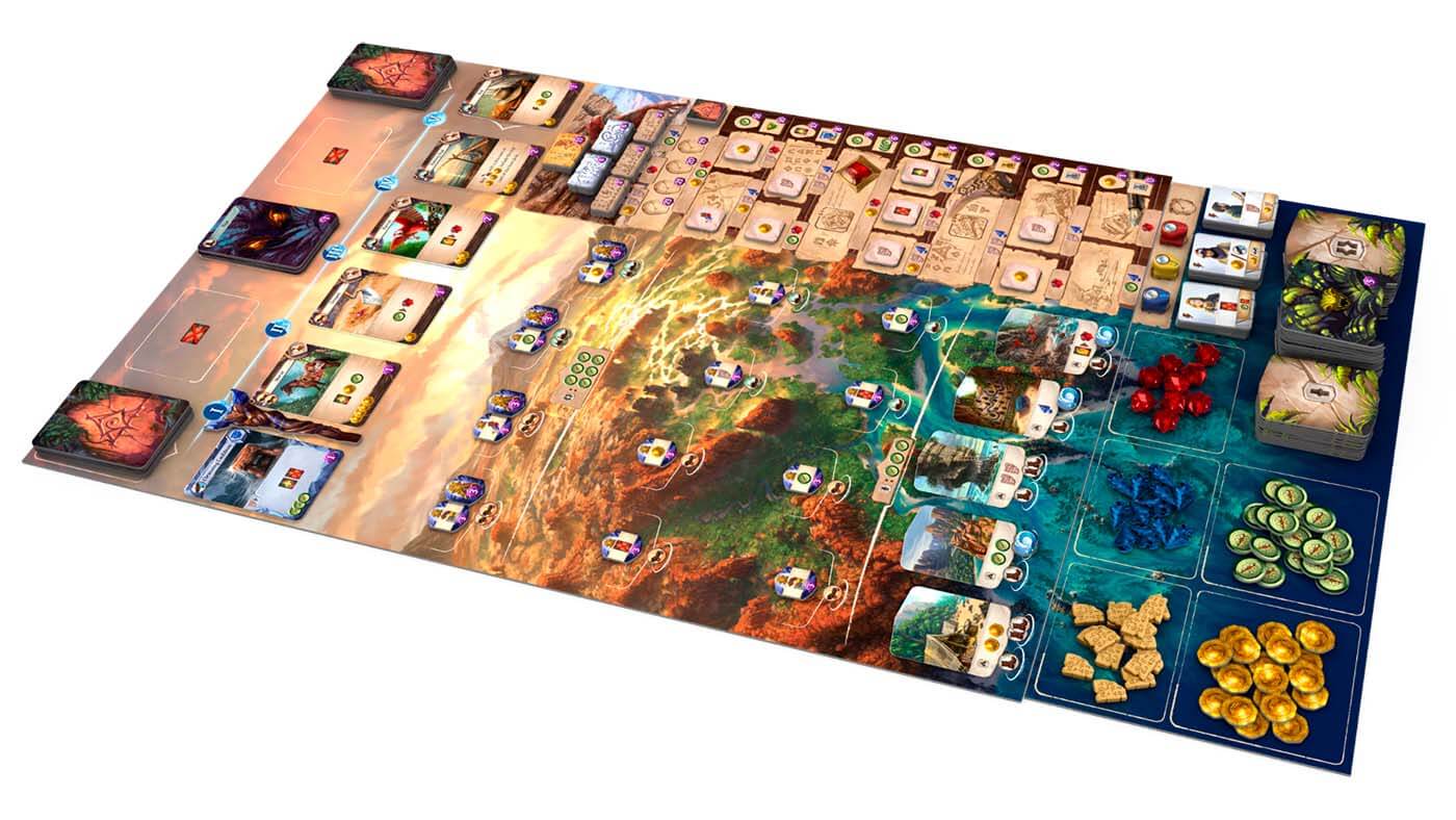 Best DeckBuilding Board Games Top 5! Noble Knight Gaming Hall