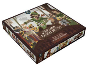 rescuing robin hood board game box castillo games