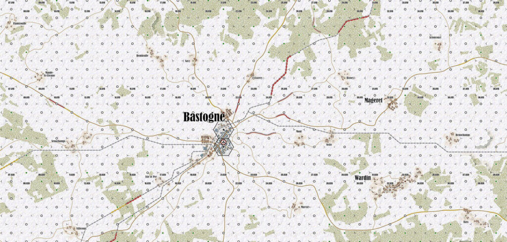 race for bastogne map