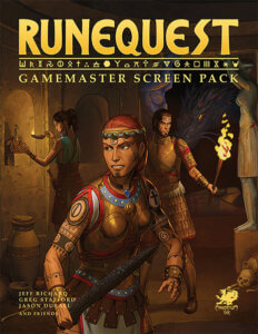 runequest gamemaster screen pack rpg