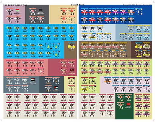 third world war designer signature edition compass games wargame persian gulf southern front arctic battle germany gdw markers