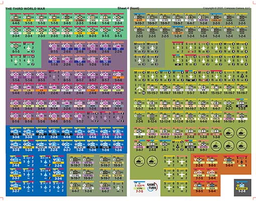 third world war designer signature edition compass games wargame persian gulf southern front arctic battle germany gdw markers