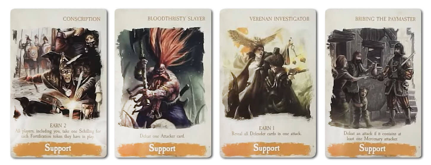 support cards
