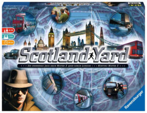 scotland yard hidden movement board game by Ravensburger games