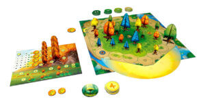 tree game photosynthesis game board and pieces spread out