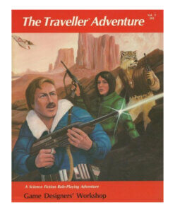 traveller sci-fi rpg book from game designers' workshop