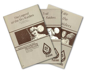 all three books of the sky raiders trilogy of the traveller sci-fi rpg