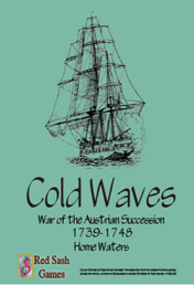 red sash games cover art for Cold Waves board game