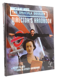 director's handbook for the horror rpg The Dracula Dossier