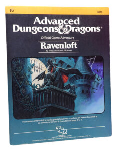 advanced dungeons and dragons horror rpg adventure ravenloft module booklet