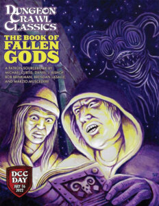 dcc day 2022 rpg module Book of Fallen Gods