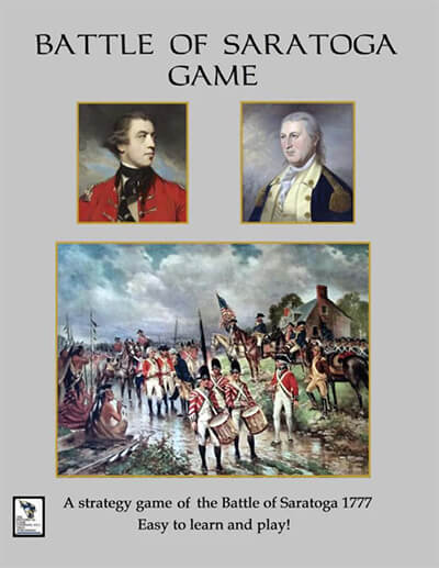 battle of saratoga from the historical game company front cover