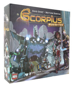 scorpius freighter board game from alderac entertainment group