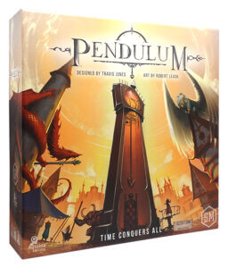 pendulum board game box from stonemaier games