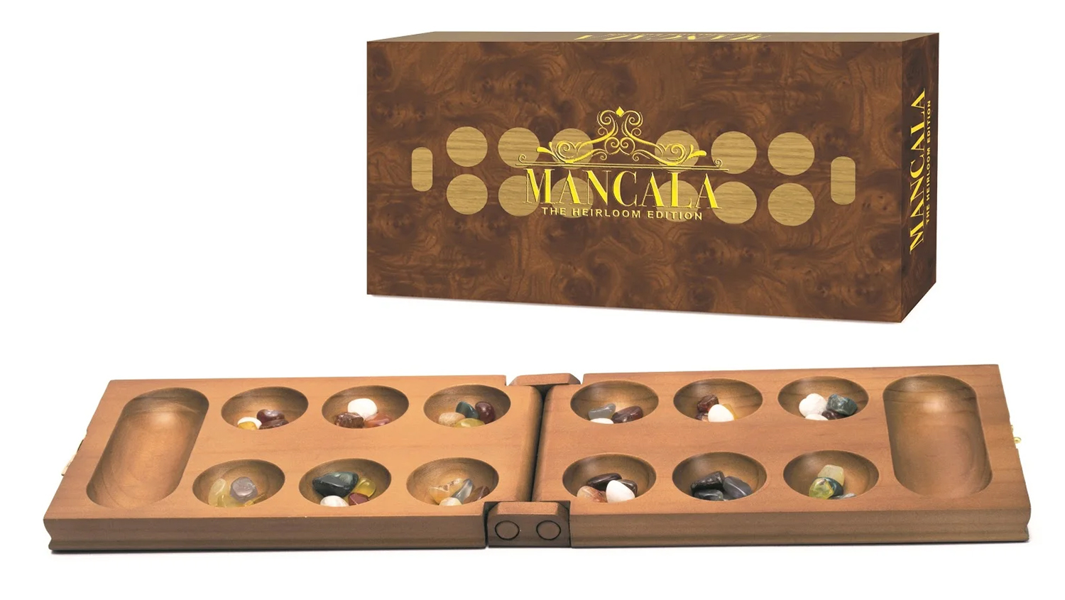 Mancala: the Heirloom Edition classic mancala board