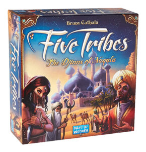 game box for the mancala board game Five Tribes