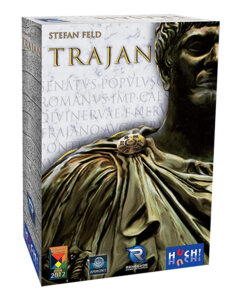 game box for the mancala board game Trajan