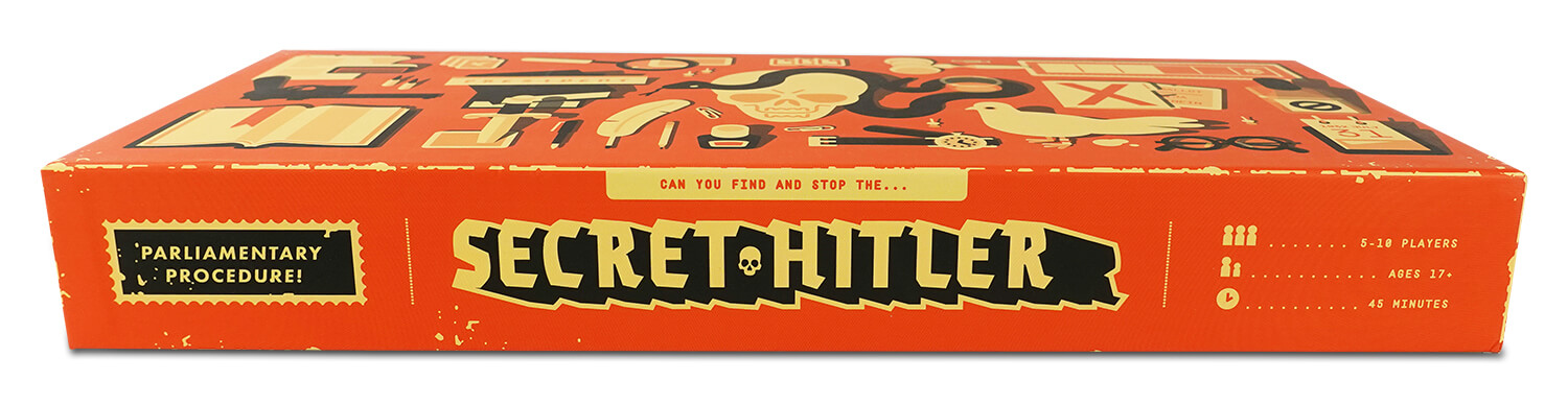 secret hitler party games box