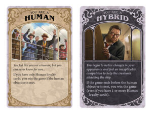 board game Unfathomable identity cards