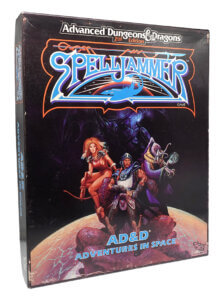 box set cover for Spelljammer AD&D 2nd Edition