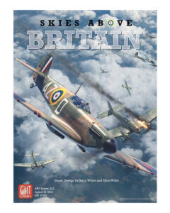 new war games Skies Above Britain cover art of a plane above the clouds