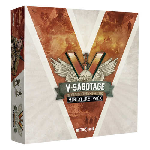 V-Sabotage Core Miniature Pack board game box