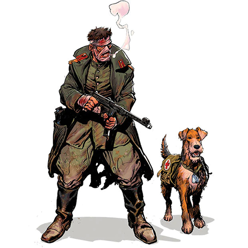 commando illustration