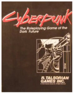 Cyberpunk RPG first edition book by R. Talsorian