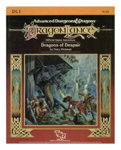 D&D module Dragons of Despair book