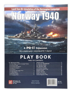 Play book for the Norway 1940 expansion for PQ-17: Arctic Naval Operations 1941-1943 war game