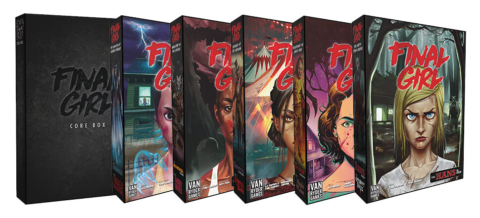 Final Girl core box and Feature Film expansions