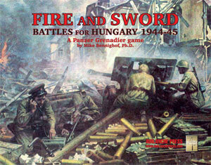 Fire and Sword: Battles for Hungary 1944-45 war game from Avalanche Press