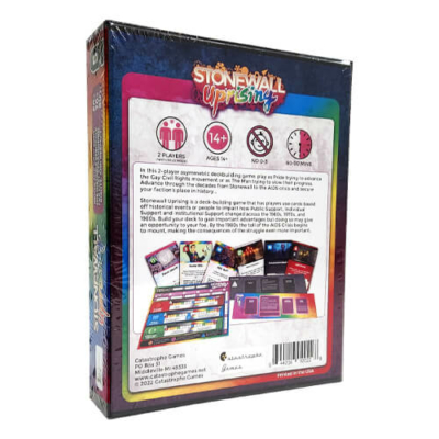 Stonewall Uprising game box from Catastrophe Games