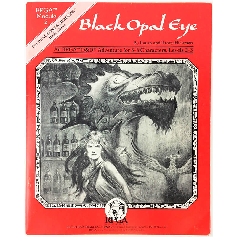 dnd rare black opal eye module