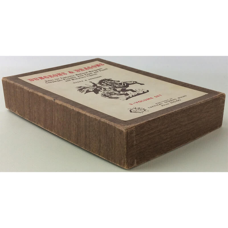 rare dnd woodgrain box set